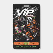 新郎最後のVIPパス バックステージ入場券 バッジ (正面)