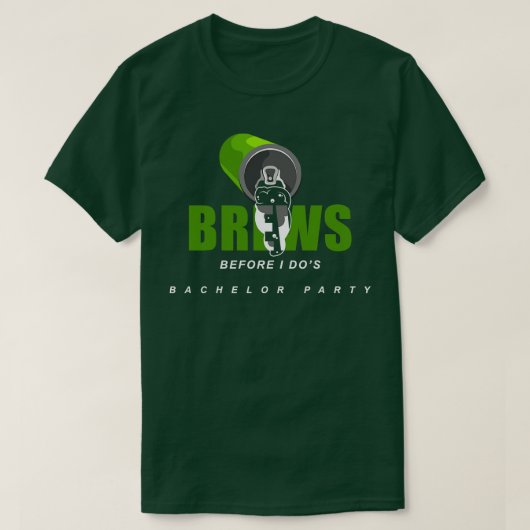 新郎独身パーティのアイデア 2 Tシャツ (デザイン正面)