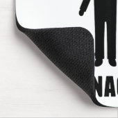 新郎独身最後の夜 結婚式 新婦 友人達 面白い マウスパッド (コーナー)