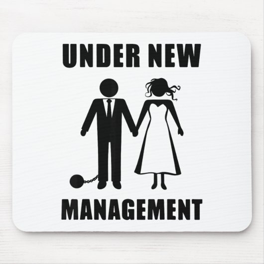 新郎独身最後の夜 結婚式 新婦 友人達 面白い マウスパッド (正面)