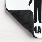 新郎独身最後の夜 結婚式 面白い 新しい男 マウスパッド (コーナー)