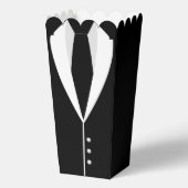 新郎独身最後の夜 黒スーツ＆タイ フェイバーボックス (正面)