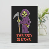 新郎独身最後の悪魔の招待状 招待状 (スタンド正面)