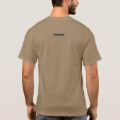 新郎用ボウタイ 赤いバラ Tシャツ (裏面)