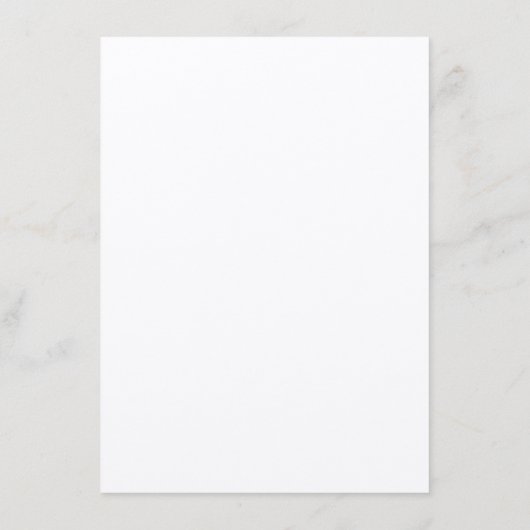 新郎素朴は何と言ったかブライダルシャワーゲーム エンクロージャーカード (裏面)