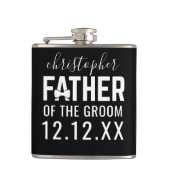 新郎結婚の父 フラスク (正面)