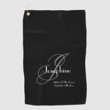 新郎結婚の贈り物モノグラムの母エレガント