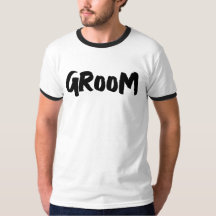 新郎結婚のTシャツ