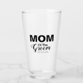 新郎結婚杯の黒人の母 タンブラーグラス (正面)