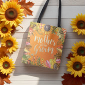 新郎結婚秋のメープルカボチャの母 トートバッグ