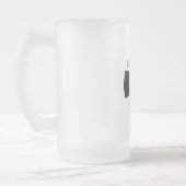 新郎花婿介添人ウェディングパーティギフト  フロストグラスビールジョッキ (左)