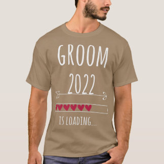 新郎2022結婚の婚約新郎Tシャツ Tシャツ
