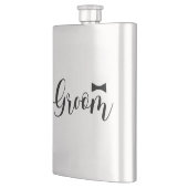 新郎 – バウ結婚タイの – 独身パーティー フラスク (左)