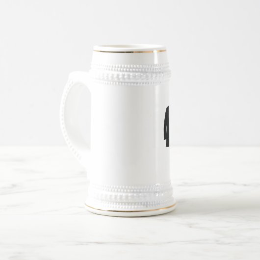 新郎 ビールジョッキ (正面左)