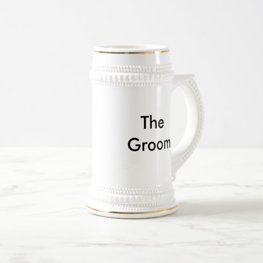新郎 ビールジョッキ (正面右)