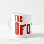 新郎(マフィアの赤) コーヒーマグカップ (正面左)