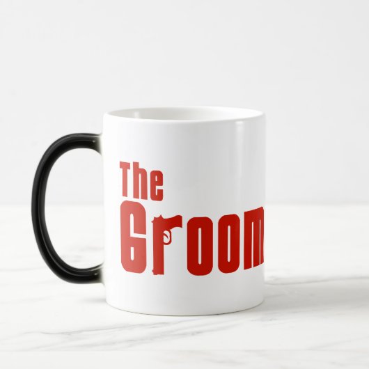 新郎(マフィアの赤) モーフィングマグカップ (左)