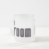 新郎(マフィア) フロストグラスマグカップ (正面左)