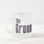 新郎(マフィア) フロストグラスマグカップ (左)