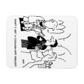 新郎、冷静になる期間が欲しい マグネット (横)