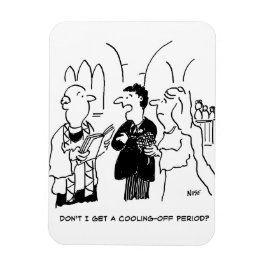 新郎、冷静になる期間が欲しい マグネット