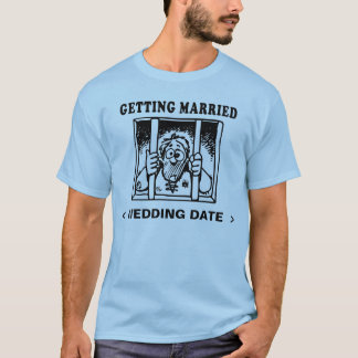 新郎(日付結婚の追加) Tシャツ