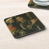 新郎(油)を持つ戦士 コースター (左側)