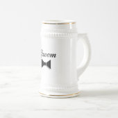 新郎Bowtie ビールジョッキ (正面右)