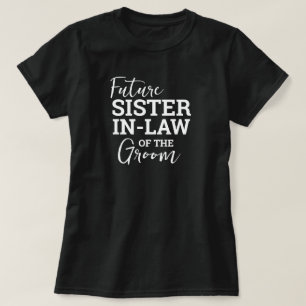 新郎BVの法律の将来の姉妹結婚 Tシャツ