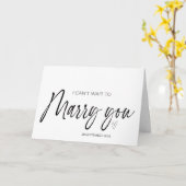 新郎Cに新婦と結婚結婚するのが待ち遠しい カード (黄色い花)
