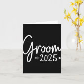 新郎Est。2025の結婚した結婚婚約取得 カード (黄色い花)