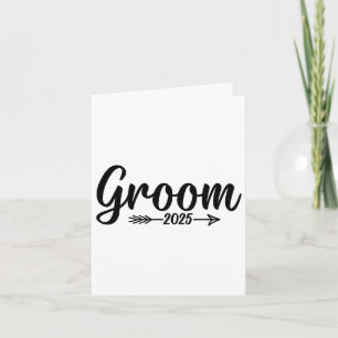 新郎Est。2025年結婚した結婚婚約 カード