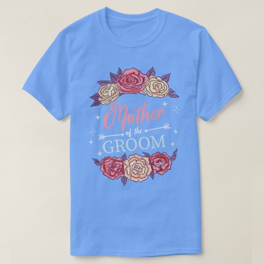 新郎Tシャツの母 Tシャツ (デザイン正面)