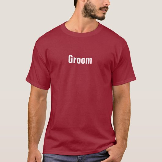 新郎Tシャツ Tシャツ (正面)