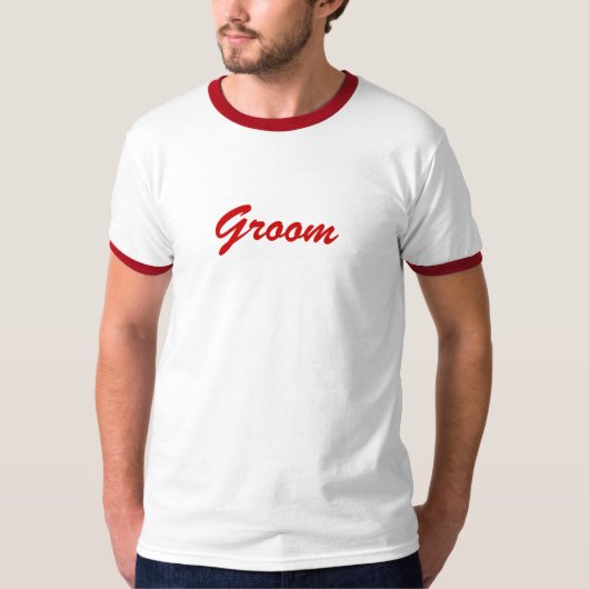 新郎Tシャツ Tシャツ (正面)