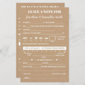 新離れ婚バイリンガルの素朴な人の注意結婚書 (正面/裏面)