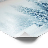 新雪の松 フォトプリント            (角)