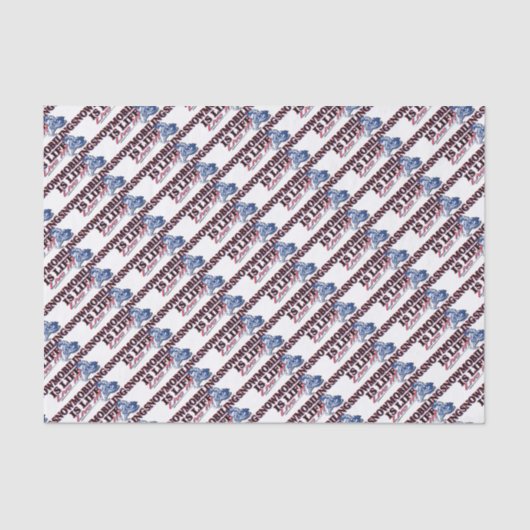 新雪の生き物 薄葉紙 (正面)