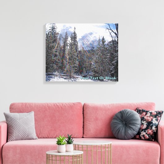 新雪オンラピッド稲妻 キャンバスプリント (インサイチュ (リビング))