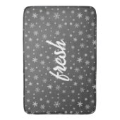 新雪深い バスマット (正面縦)