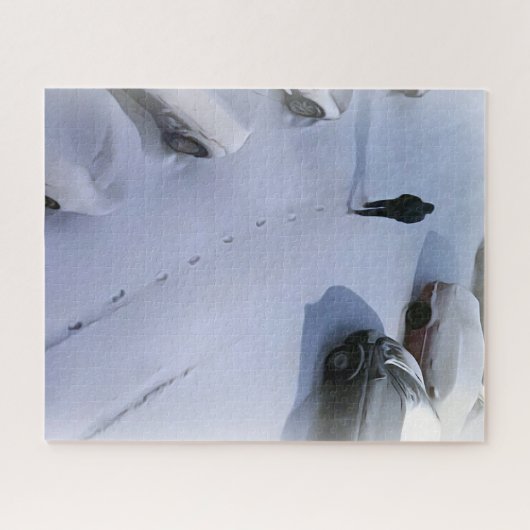 新雪 ジグソーパズル (横)