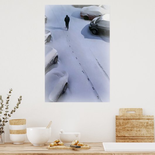 新雪 ポスター (キッチン)