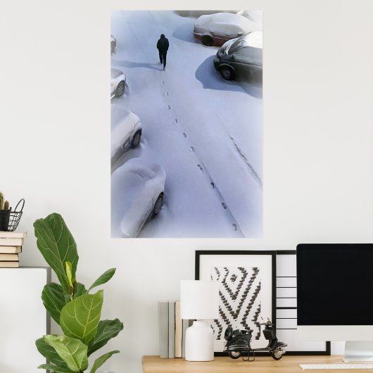 新雪 ポスター (ホームオフィス)