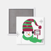 新雪 マグネット (正面/裏面)