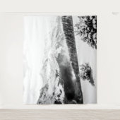 新雪//白黒 タペストリー (正面)