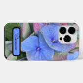 新青あじさい花の写真&名前iPhoneケース iPhoneケース (裏面横)
