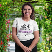 新頼孫ピンクのグリッターについてフェイク Tシャツ