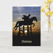 新馬ハンタージャンパーカードおめでとう カード (黄色い花)