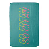 新鮮だ。清潔に。バスマット バスマット (正面縦)