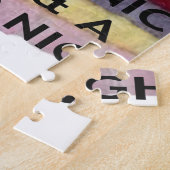 新鮮でクリーン:新しいスタートのための色のバースト ジグソーパズル (側面)